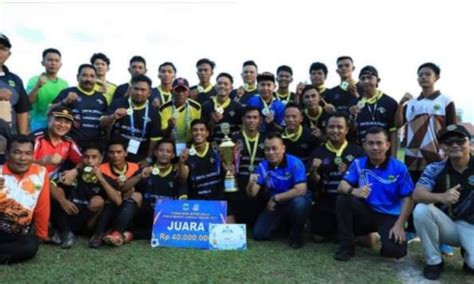 Bupati M Nizar Tutup Turnamen Sepak Bola Bupati Lingga Cup Media