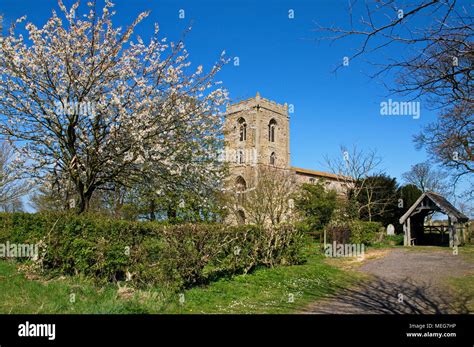 The Infamous St Botolphs Church At Skidbrooke Lincolnshire Stock Photo