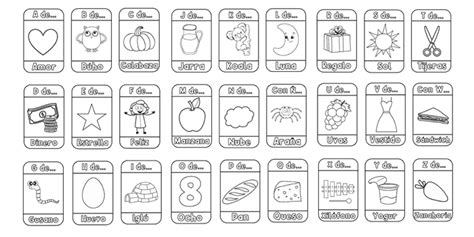 Printable Spanish Alphabet Flashcards | Spanish Level