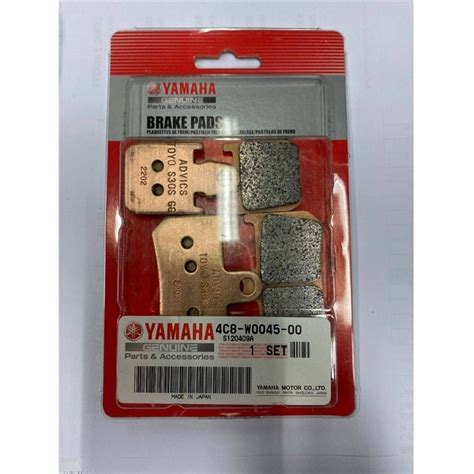 Front Brake Pads Babbitts Yamaha Parts House