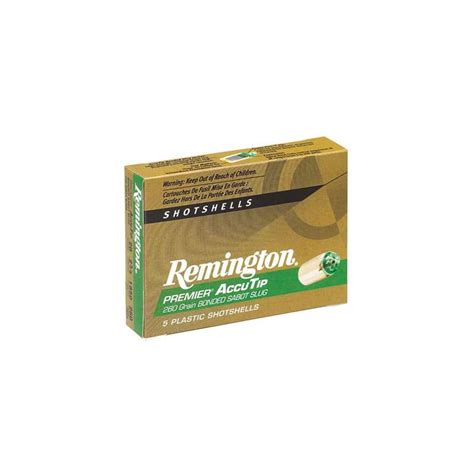 Remington Accutip Sabot Slug 20ga 3 260gr 5bx