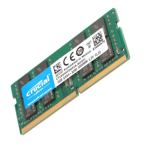 Crucial Ddr Gb Mhz Pc Laptop Sodimm Non Ecc Pin