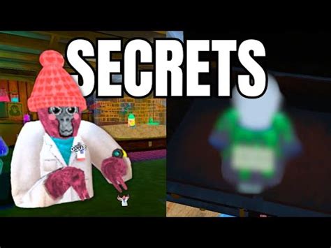 Secrets You Missed In Gorilla Tag S New Science Update Youtube