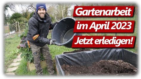 Gartenarbeit April Radieschen Aussaat Hochbeet befüllen Kohl