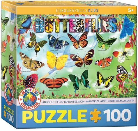 Eurographics Garten Schmetterlinge Puzzle 100 Teile Ab 7 99