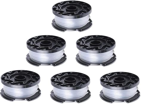 Poweka A6481 Trimmer Spool Compatible With Black Decker Reflex Strimmer