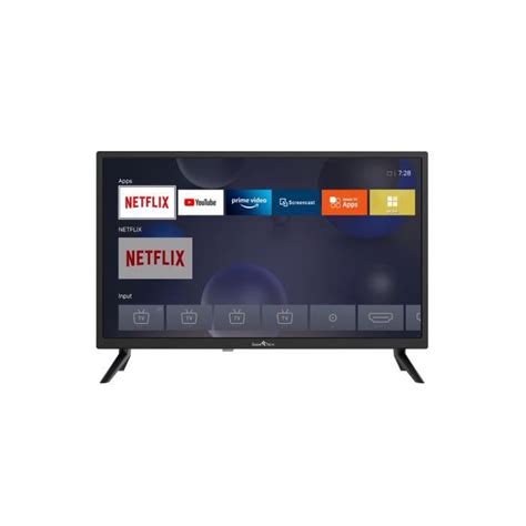 Smart Tech Tv Led Hd Smart Tv Pouces Cm Hl T Netflix Youtube