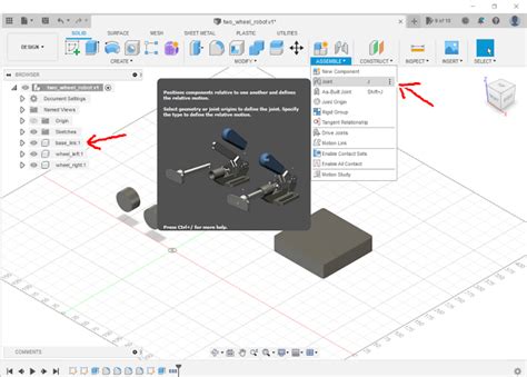 How To Create Robot URDF Using Fusion 360 CAD To URDF