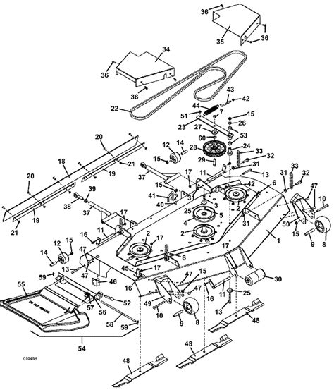 The Mower Shop Inc Deck 61„ 223 227 2004 Grasshopper Lawn Mower Parts Diagrams