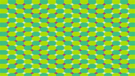 Optical Illusion: Do the squares in the picture appear to be moving or not?