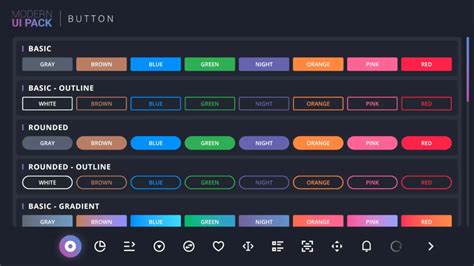 UnityアセットシンプルなおすすめUIアセットModern UI Packの使い方 umi studio blog