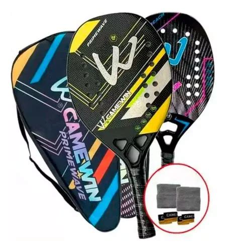 Kit Raquetes Beach Tennis Profissional K Camewin Parcelamento Sem