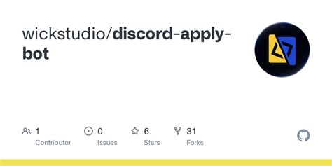 Github Wickstudiodiscord Apply Bot