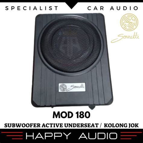 Jual Subwoofer Aktif Kolong Jok Inch Sonnette Mod Sub Underseat