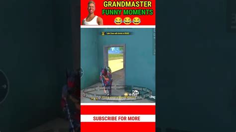 Grandmaster Pushing Funny Moments 😂funny Video 🤣 Shorts Freefire