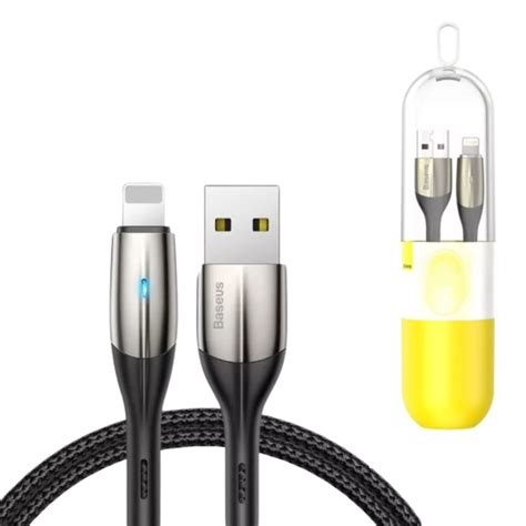 Cabo De Dados Nylon A Usb Para Lightning M Baseus Baseus