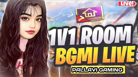 Bgmi With ️ 1v1 Tdm Room Gameplay 🔥 Teamcode Bgmilive Girlgamer