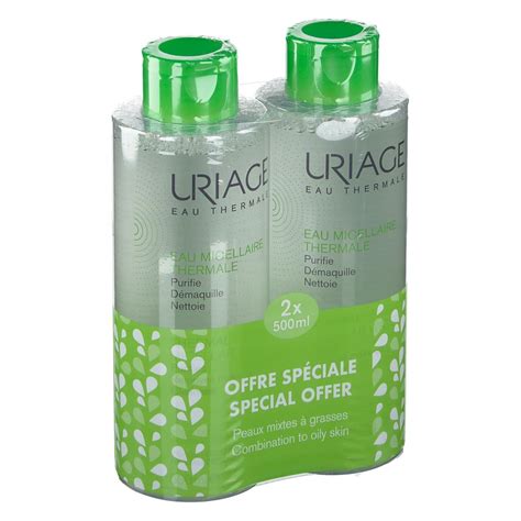 Uriage Eau Micellaire Thermale Peaux Mixtes A Grasses X Ml