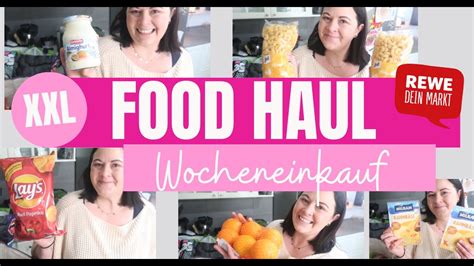 Xxl Rewe Food Haul Bestellservice Wocheneinkauf Fr Ulein Jasmin