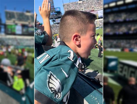 We Found The Young Eagles Fan Who Was Screaming During Sunday's Game