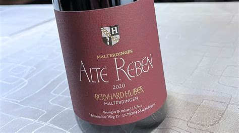 Weingut Bernhard Huber Malterdinger Alte Reben Sp Tburgunder