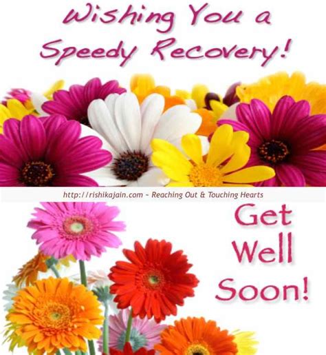 Wish You A Speedy Recovery Get Well Soonwishes Inspirational