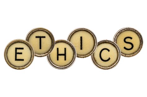 Ethics Word Intypewriter Keys Ethics White Round Ethics Png