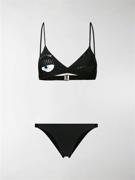 Chiara Ferragni Flirting Bikini Black Modes