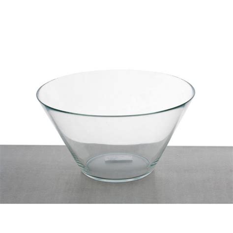 Glass Salad Serving Bowl 27cm