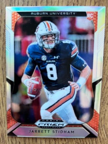 JARRETT STIDHAM 2019 Panini Prizm Silver Holo SP RC 119 Rookie Raiders