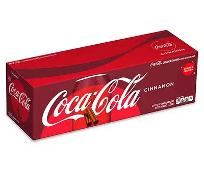 Coca-Cola Coca-Cola Cinnamon, Cinnamon Flavored Coke Soda Pop Soft ...