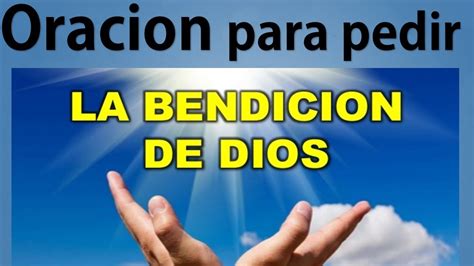 Pedir Bendicion A Dios Terriecredito