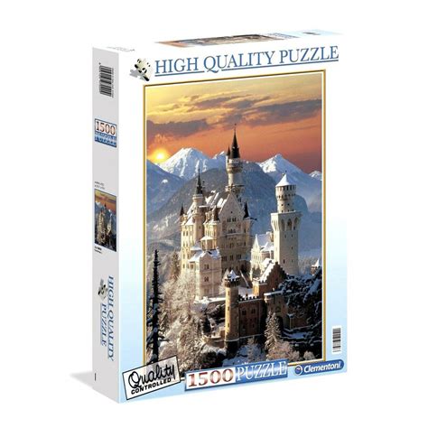 Clementoni High Quality Collection Puzzle Neuschwanstein Château 1500