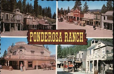 Ponderosa Ranch Incline Village, NV Postcard