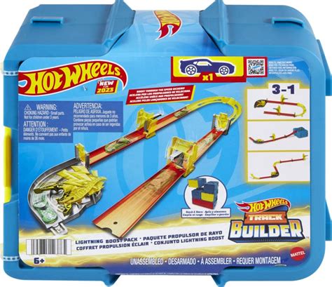 Hot Wheels Track Builder HMC Dráha v boxíku blesky od Kč Zbozi cz