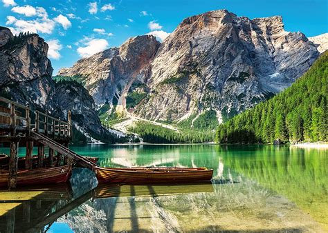 Puzzle Ravensburger 1000 Pezzi Lago Di Braies Giocattoli Net