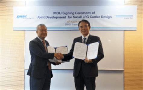 Daehan Shipbuilding And DNV GL Cooperate To Develop Small Size LPG