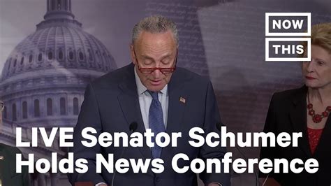 Senate Dem Leader Schumer And Democrats Hold News Conference Ahead Of