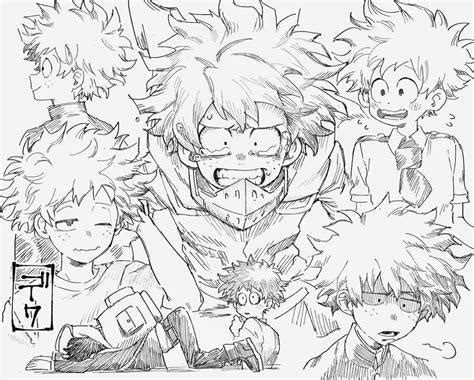 Cómo dibujar A Deku Vigilante Paso a Paso Muy Fácil 2025 Dibuja Fácil