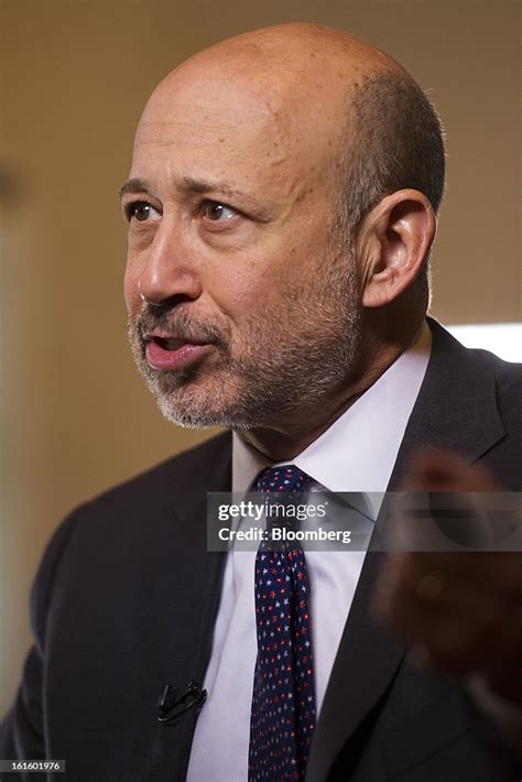 Lloyd Blankfein Chairman And Chief Executive Officer Of Goldman