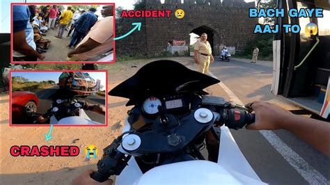 Vlog Bike Crash Ho Gayi Truck Se Police Ne Pakad Liya