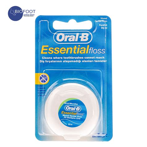 Oral B Essential Floss Waxed Dental Floss M Online Shopping Dubai