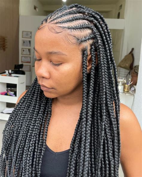 simple fulani braids 7