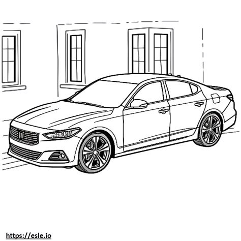 Honda Coloring Accord Pages Coupe Audi Car Para Colouring Colorear