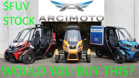 Arcimoto FUV The Fastest 3 Wheeled EV FUV Stock Analysis Hot