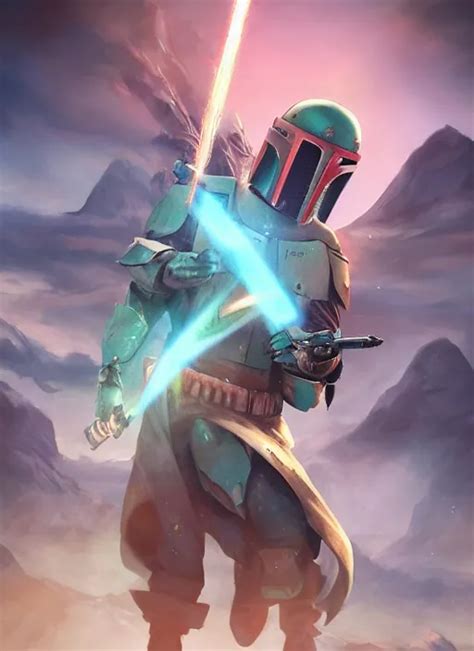 Arcane Wizard X Boba Fett Fantasy Inspired Boba Fett Stable