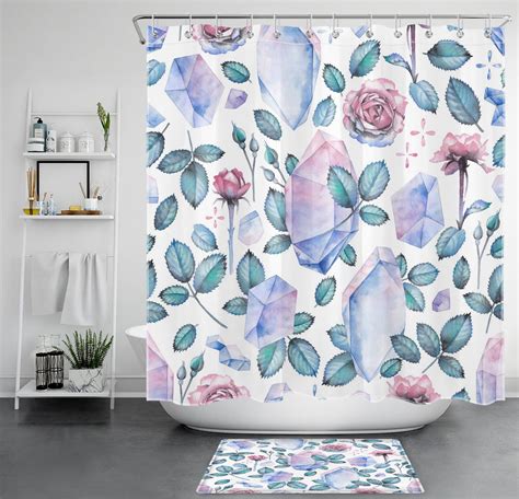 Pink Diamond Blossoms Elevate Your Bathrooms Style With Chic Floral