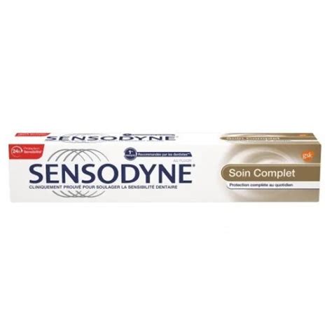 Dentifrices Sensodyne Soin Complet 75ml Parapharmacietunisietn