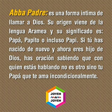 Actualizar 30 Imagen Q Significa Abba Padre En La Biblia Abzlocal Mx