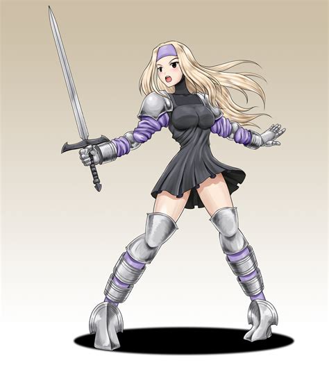 The Big Imageboard Tbib 1girl Armored Boots Armored Gloves Blonde